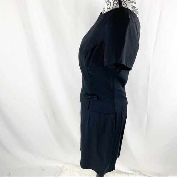 Vintage Gunne Sax Jessica McClintock Bow Dress - Picture 6 of 8